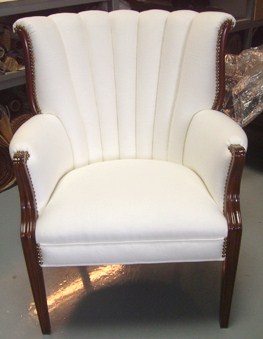 Custom Reupholstered chairs chair